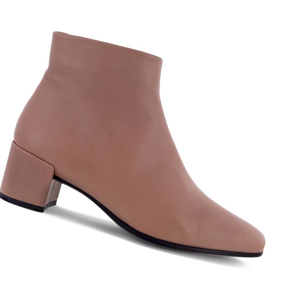 Ecco Shape 35 Squared Ankle Stövlar Dam Rosa | SE 31ILH